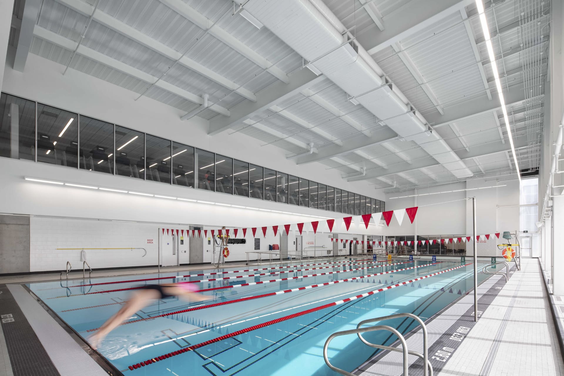 YMCA pool, Brantford campus