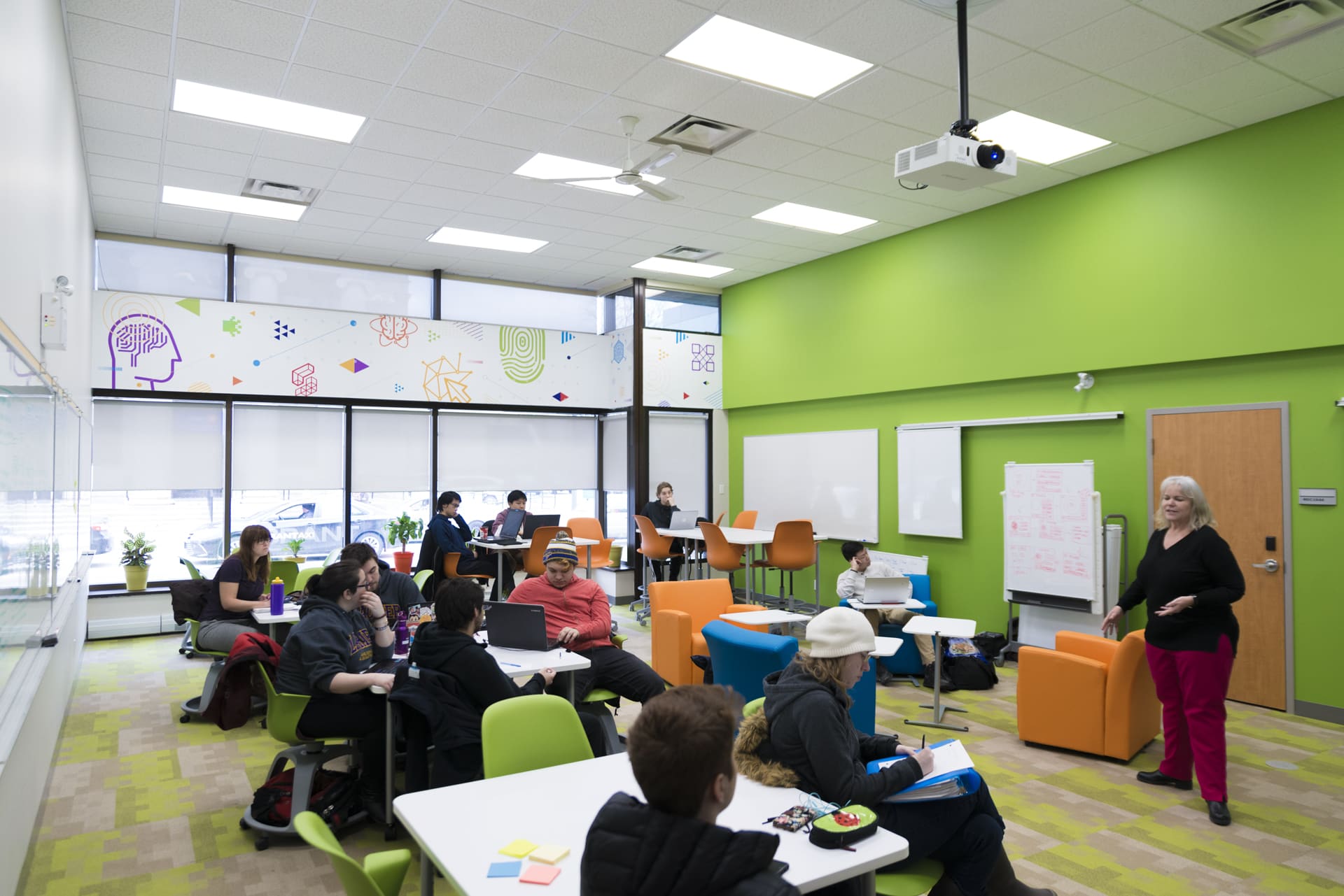 Market Darling Centre classroom, Brantford campus