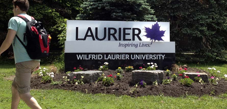 Laurier sign