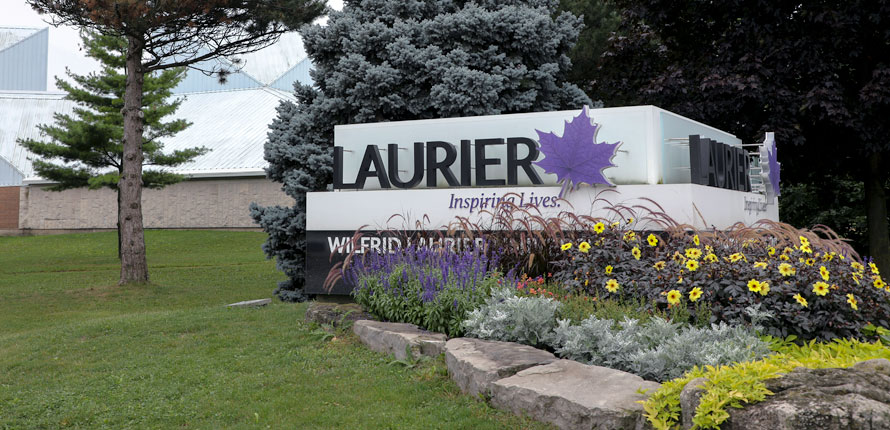 Laurier sign