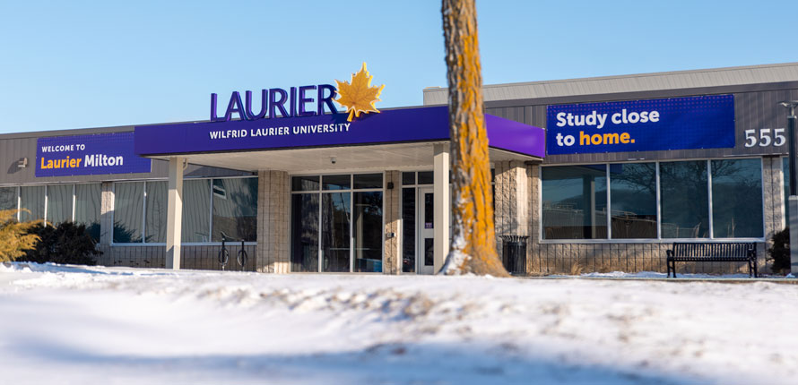 Milton Academic Centre in winter