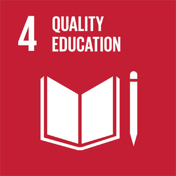 SDG 4 quality education icon