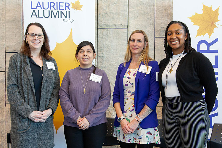 Group photo from international women's day luncheon