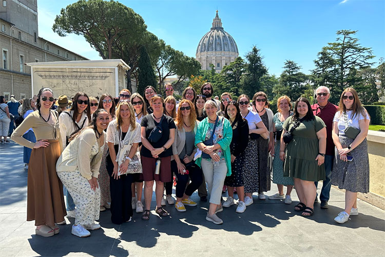 Students in Italy