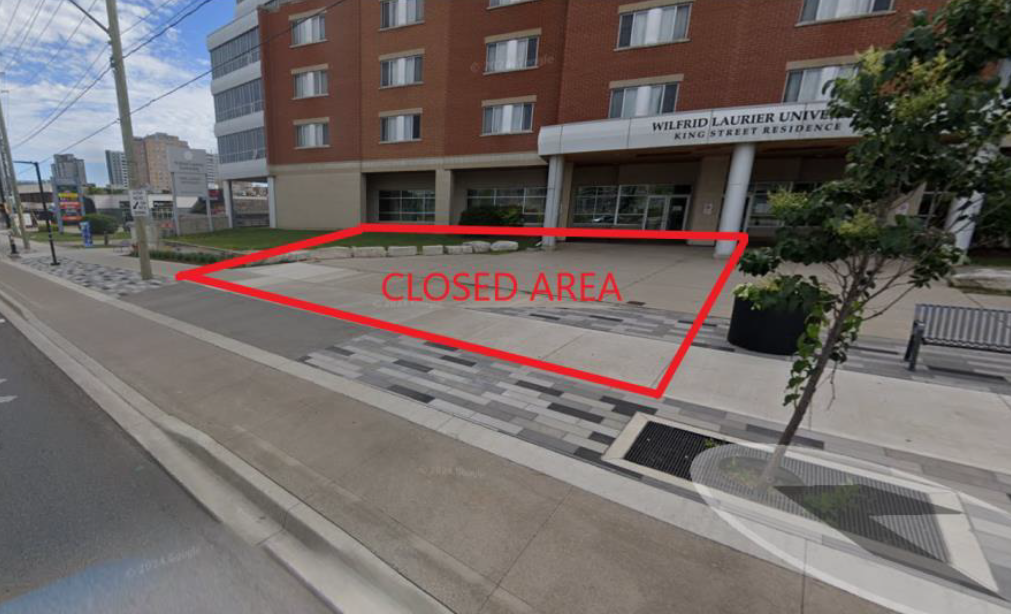 King St Residence sidewalk and driveway partial closure