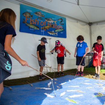 Diving into water education with support for Halton Children's Water Festival.