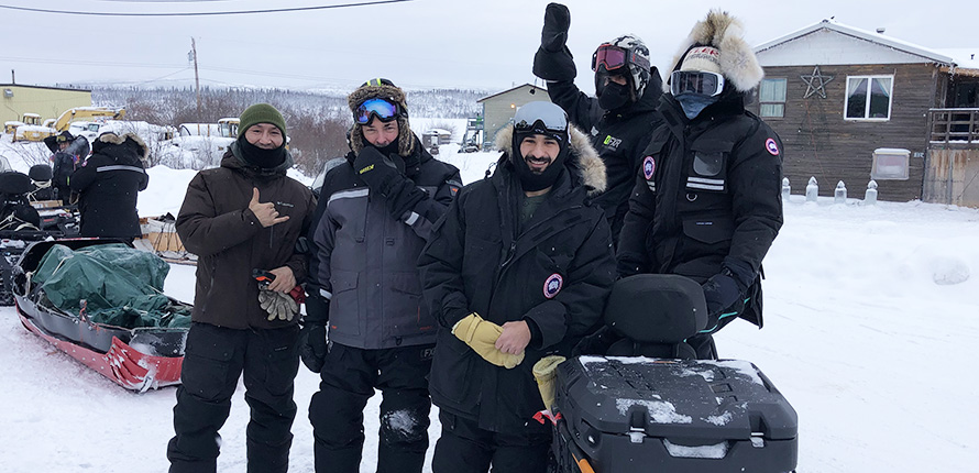 Laurier researchers and Thaidene Nene Guardians