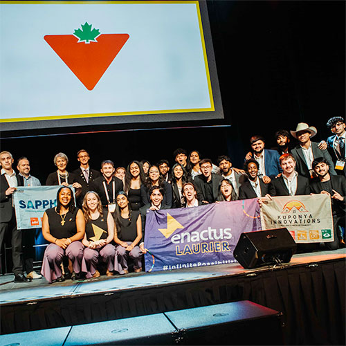 Laurier Enactus team triumphs at national exposition, claiming top awards in five categories.